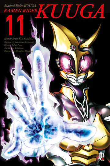 Capa de Kamen Rider Kuuga BIG #11, Editora JBC