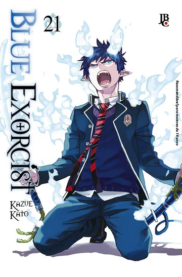 Capa de Blue Exorcist #21, Editora JBC