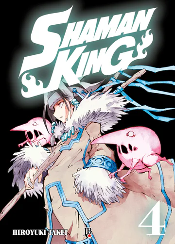 Capa de Shaman King BIG #04, Editora JBC