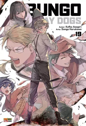Capa de Bungo Stray Dogs Vol. 19, Panini