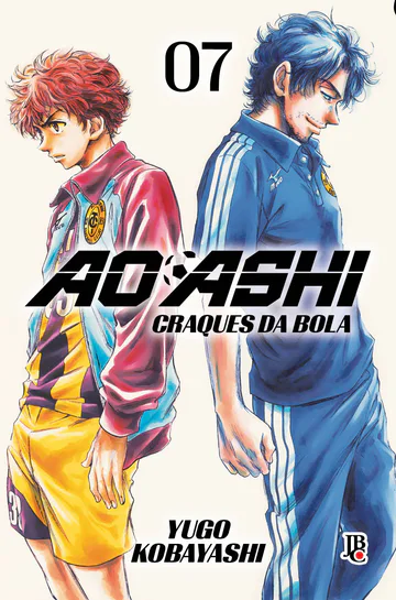 Capa de Ao Ashi - Craques da Bola #07, Editora JBC