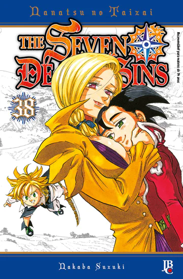 Capa de The Seven Deadly Sins #38, Editora JBC