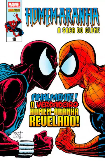 Capa de Homem-Aranha: A Saga Do Clone Vol. 10, Panini