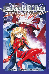 Capa de Neon Genesis Evangelion ESP. #04, Editora JBC