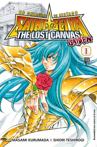 Capa de Os Cavaleiros do Zodíaco: The Lost Canvas Gaiden #01, Editora JBC