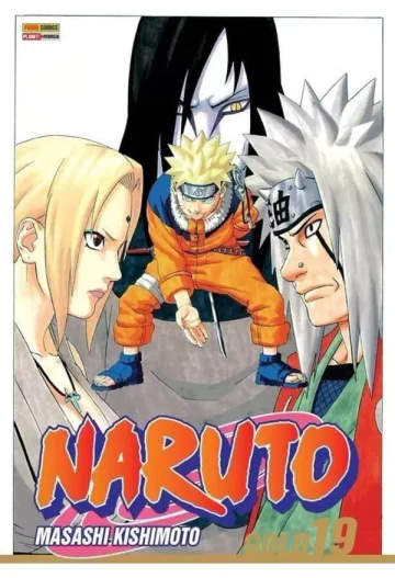 Capa de Naruto Gold Vol. 19, Panini