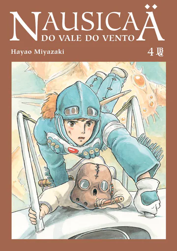 Capa de Nausicaä do Vale do Vento #04, Editora JBC
