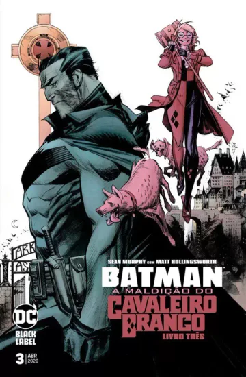 Capa de Batman: A Maldição Do Cavaleiro Branco Vol. 3, Panini