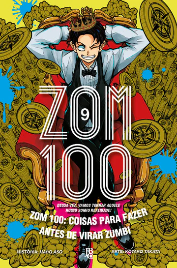 Capa de Zom 100 #09, Editora JBC