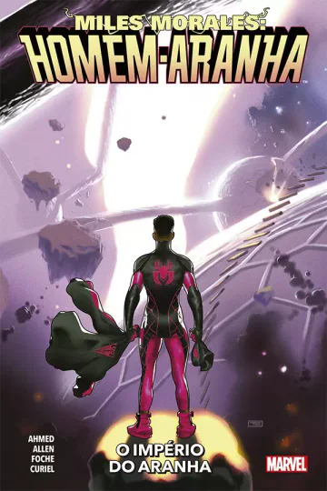 Capa de Miles Morales: Homem-Aranha Vol. 7, Panini
