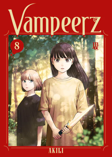 Capa de Vampeerz #08, Editora JBC