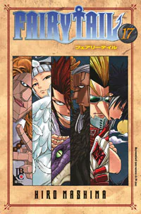 Capa de Fairy Tail #17, Editora JBC