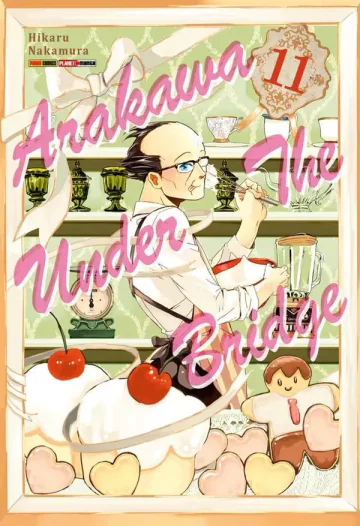 Capa de Arakawa Under The Bridge Vol. 11, Panini