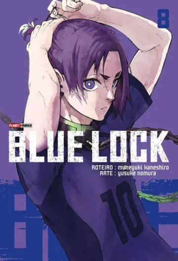Capa de Blue Lock Vol. 8, Panini