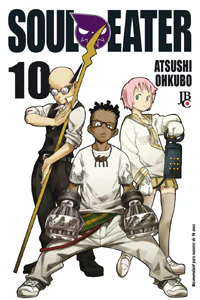 Capa de Soul Eater #10, Editora JBC