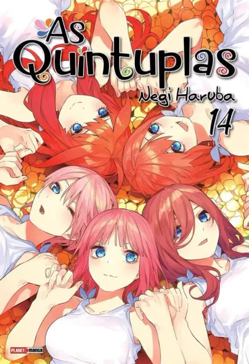 Capa de As Quíntuplas Vol. 14, Panini