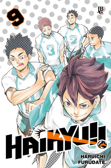 Capa de Haikyu!! #09, Editora JBC