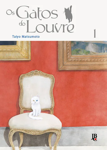 Capa de Os Gatos do Louvre #01, Editora JBC