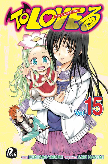 Capa de To Love-Ru #15, Editora JBC