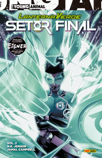 Capa de Lanterna Verde: Setor Final Vol. 2, Panini