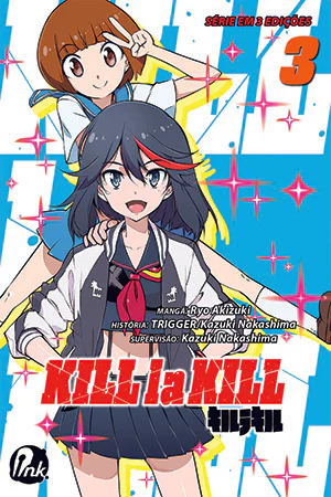 Capa de Kill la Kill #03, Editora JBC