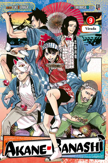 Capa de Akane-Banashi #09, Editora JBC