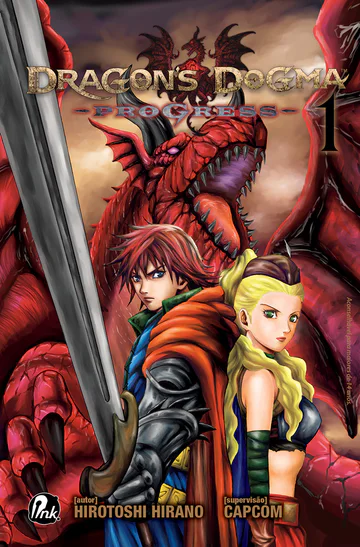Capa de Dragon's Dogma Progress #01, Editora JBC