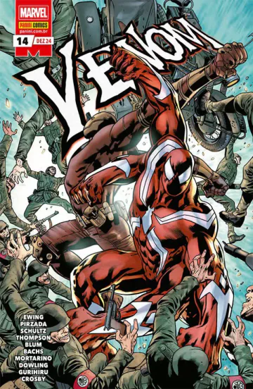 Capa de Venom (2022) Vol. 14, Panini