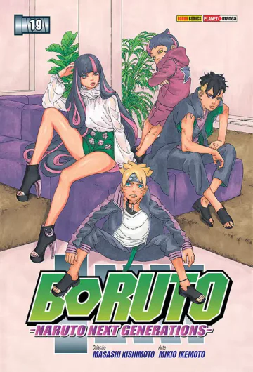 Capa de Boruto: Naruto Next Generations Vol. 19, Panini