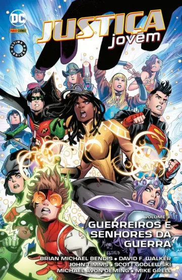 Capa de Justiça Jovem Vol. 3, Panini