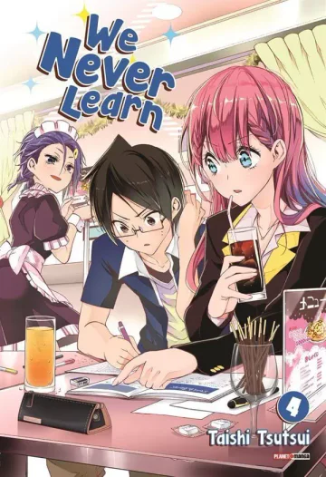 Capa de We Never Learn Vol. 4, Panini