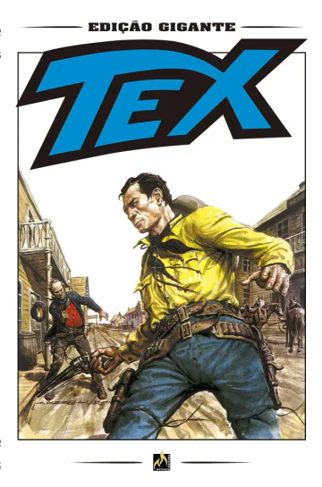 Capa de Tex Gigante — 2ª Série nº 1, Mythos Editora