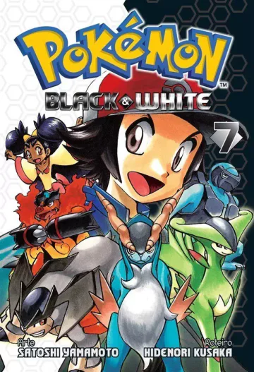 Capa de Pokémon Black And White Vol. 7, Panini