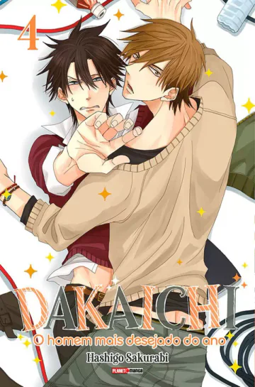 Capa de Dakaichi: O Homem Mais Desejado Do Ano Vol. 4, Panini