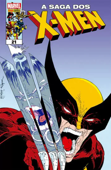 Capa de A Saga Dos X-Men Vol. 21, Panini