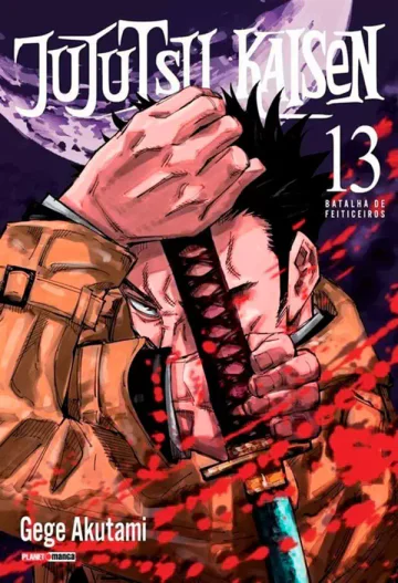 Capa de Jujutsu Kaisen: Batalha De Feiticeiros Vol. 13, Panini