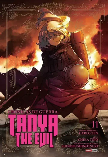 Capa de Tanya The Evil: Crônicas De Guerra Vol. 11, Panini