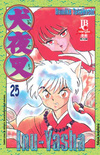 Capa de Inu-Yasha #25, Editora JBC