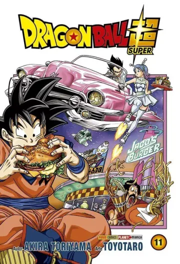 Capa de Dragon Ball Super Vol. 11, Panini