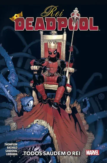 Capa de Rei Deadpool Vol. 1, Panini
