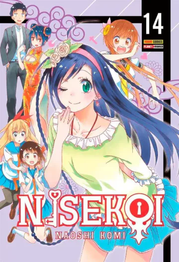 Capa de Nisekoi Vol. 14, Panini