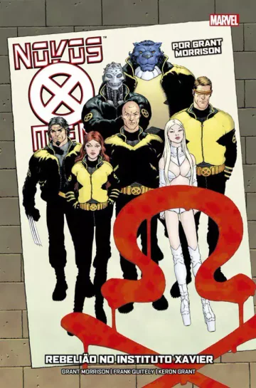 Capa de Novos X-Men Por Grant Morrison Vol. 4, Panini