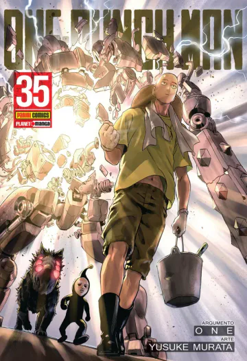 Capa de One-Punch Man Vol. 35, Panini