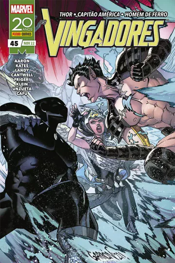 Capa de Os Vingadores Vol. 45, Panini