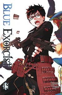 Capa de Blue Exorcist #15, Editora JBC