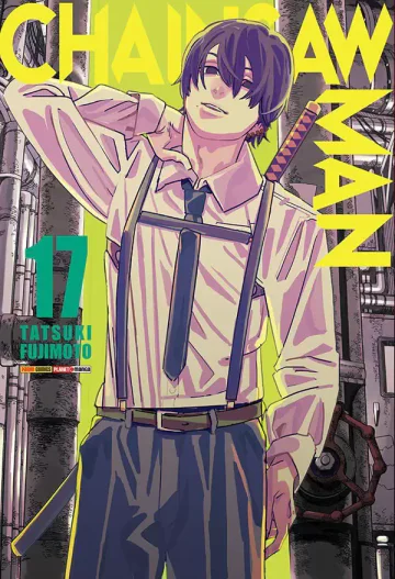 Capa de Chainsaw Man Vol. 17, Panini