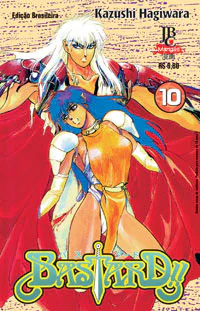 Capa de Bastard!! #10, Editora JBC