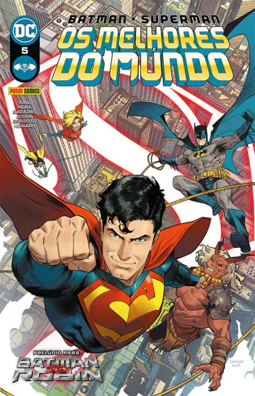 Capa de Batman/Superman: Os Melhores Do Mundo Vol. 5, Panini
