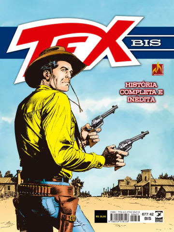 Capa de Tex nº 677 BIS, Mythos Editora