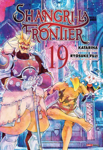 Capa de Shangri-la Frontier Vol. 19, Panini